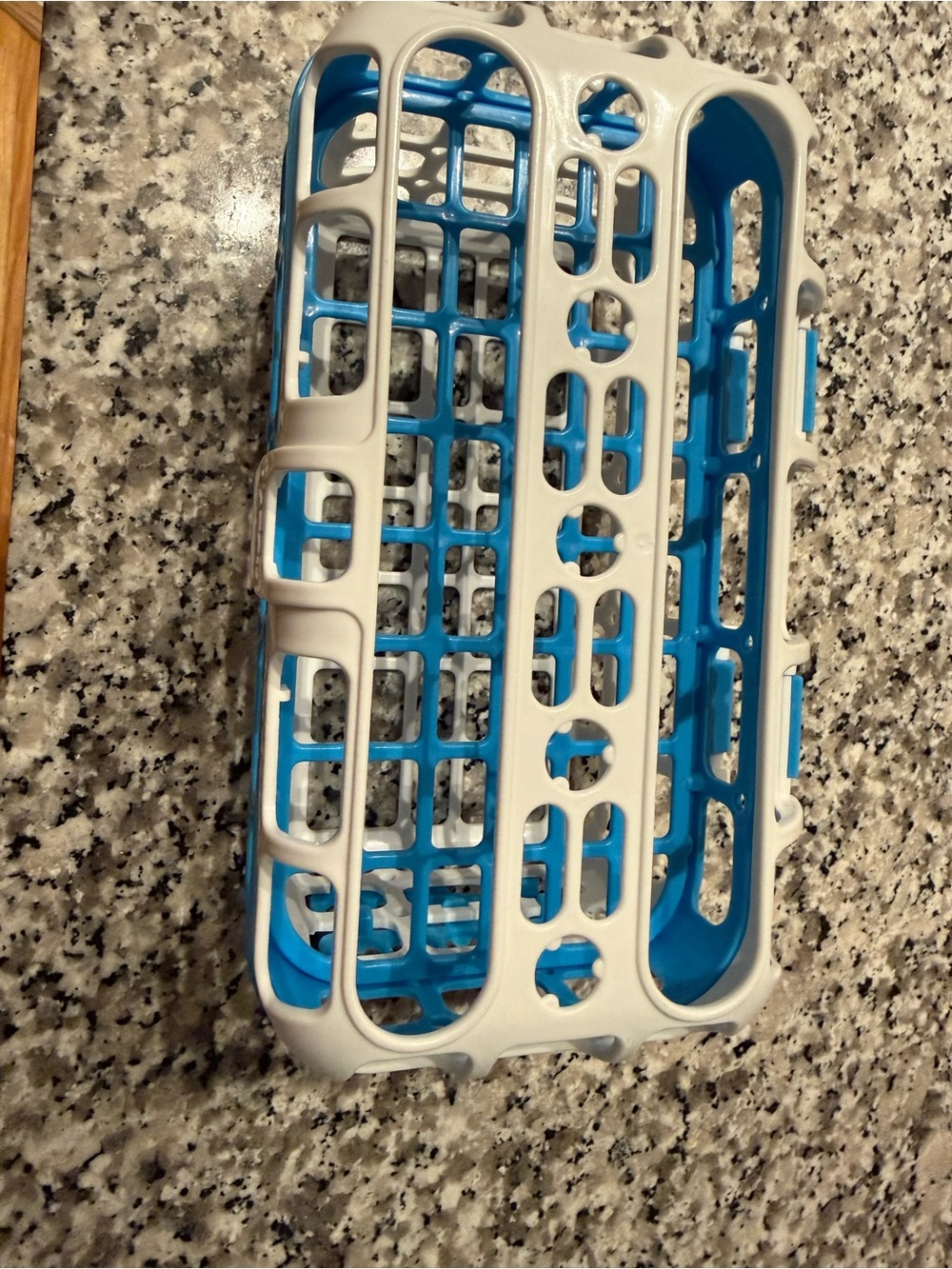 Munchkin Blue and White Bottle Drying Rack Insert